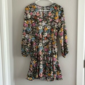 Zara floral dress